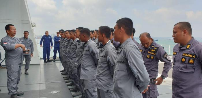 Bakamla Gelar Latihan Bersama Dengan USCG