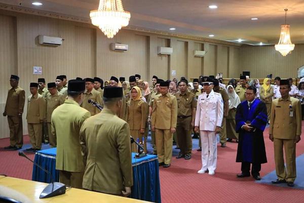 Wakil Wali Kota Binjai Lantik Pejabat Eselon, Berikut Daftarnya