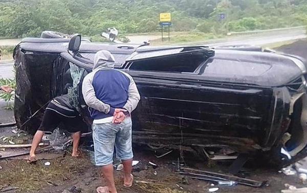 Mobil Pajeo Terjungkal, 4 Penumpang Alamai Luka Berat dan Ringan