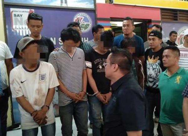Jermal 15 Disenyalir Sarang Narkoba, di Grebek Polrestabes Medan