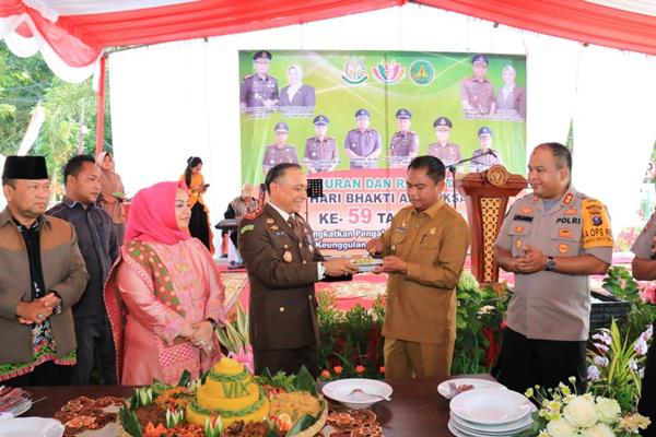 Wabup Hadiri Hari Bhakti Adhyaksa (HBA) Ke-59 Kejari Sergai