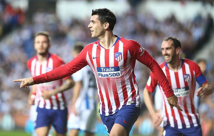 Alvaro Morata Resmi Berseragam Atletico Madrid