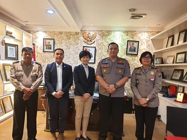 Kepala Perwakilan Konsul Jepang di Medan Kunjungi Polsek Medan Baru