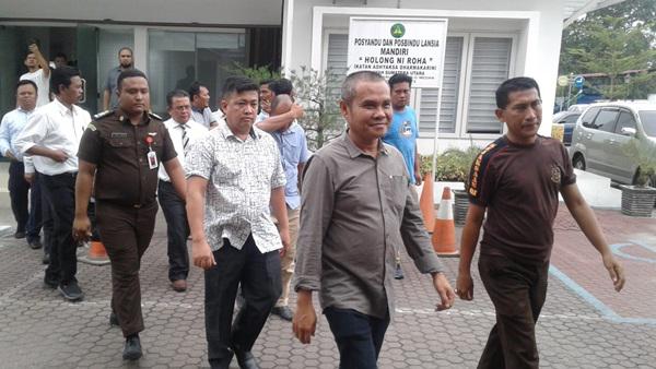 Tiga Tersangka Korupsi Pengerjaan Taman Rekreasi di Pemkab Madina Ditahan