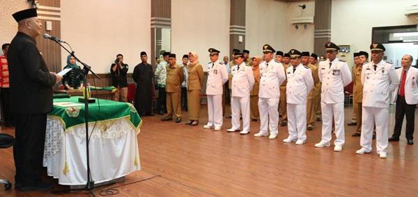 33 Pejabat Struktural & Fungsional Di Lingkungan Pemko Medan Dilantik