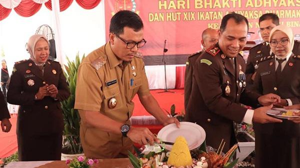 Wakil Wali Kota Hadiri HUT Bhakti Adyaksa ke- 59 Kejari Binjai