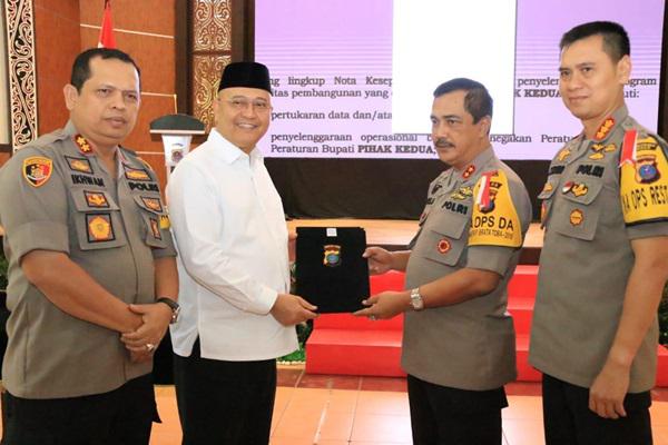 Pemko Medan & Polda Sumut MoU Bantuan Pengamanan Pelaksanaan Program Prioritas Pembangunan