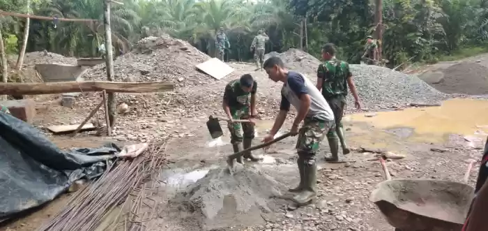 Kapendam I/BB : Melalui TMMD 108 Kodim 0203/Lkt, TNI Tingkatkan Kesejahteraan Rakyat & PAD Pemkab Meningkat