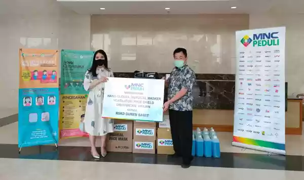 Peduli MNC, Berikan Bantuan alat Kesehatan ke Rumah Sakit