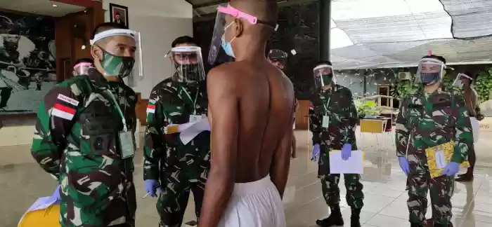Danrem 174 Merauke Pimpin Sidang Parade Catar Akmil TA. 2020