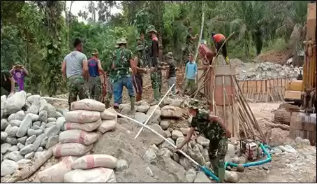 Kapendam I/BB : TMMD 108 Wilayah Kodam I/BB Sebagai Bentuk Sinergitas TNI - Polri dan Masyarakat