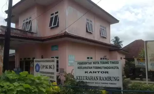 Kantor Lurah Rambung Tebingtinggi Dibobol Maling, Televisi dan Laptop Raib