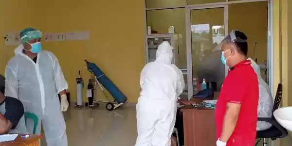 Jelang Pilkada 2020, 28 PPDP Sipispis Ikuti Rapid Test