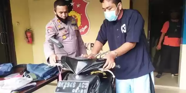 Jambret Babak Belur Diamuk Warga Helvetia