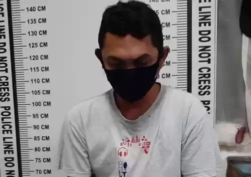 Jualan Ganja di Lapo Tuak, Pria Ini Diboyong ke Polres Siantar