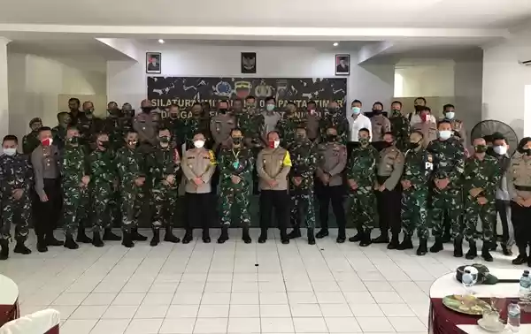 Kapolres Simalungun dan Jajaran Silaturahmi dengan Danrem 022/Pantai Timur