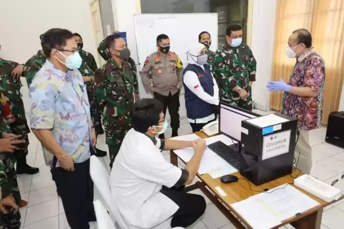 Pangkogabwilhan II Bersama Forkopimda Jatim Resmikan "One Gate System"