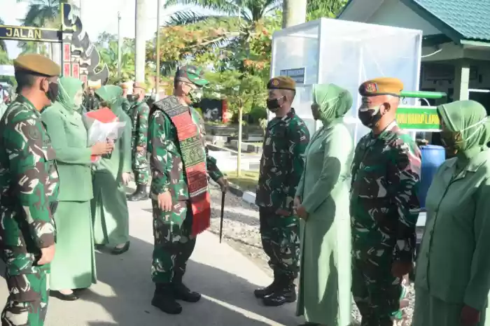 Kunjungan Kerja Pangdam I/BB ke  Arhanud 11/WBY
