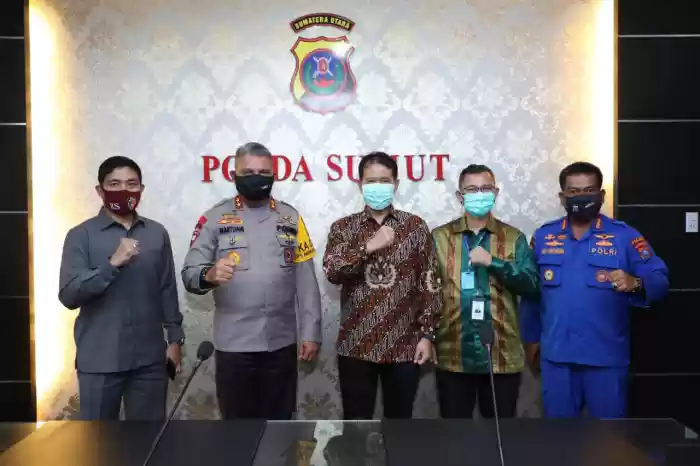 Kapolda Sumut Jalin Silaturrahmi dan Audiensi dengan Pelindo I 