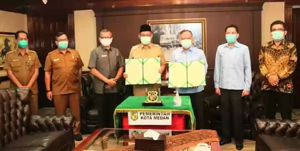 Pemko Medan & Kejari Medan Lakukan Kerjasama di Bidang Hukum