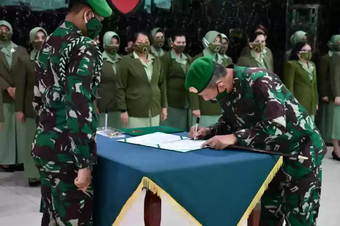 Pangdam Pimpin Penyerahan Jabatan Pamen Ahli Pangdam I/Bukit Barisan 