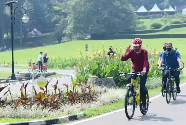 Presiden Jokowi gowes Mirip dengan Fenomena di tengah Masyarakat