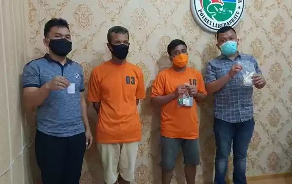Satres Narkoba Polres Labuhanbatu Ciduk Dua Tersangka Narkoba dari Dua Lokasi
