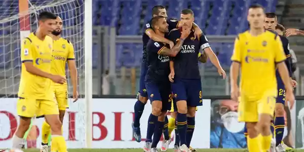 AS Roma Menang Lawan Verona, Menjauhkan diri Kejaran Napoli