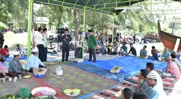 Wabup Sergai Akan Hibahkan Kapal Patroli untuk Nelayan Desa Sentang