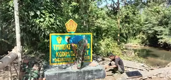 Kapendam I/BB : Program TMMD Untuk Pacu Roda Ekonomi Desa Terpencil