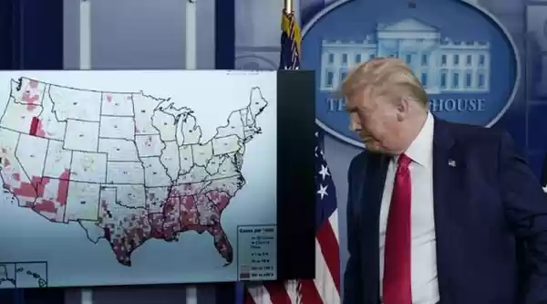 Tembus Covid-19 4 Juta Infeksi dan 144.305 kematian, Trump Batalkan konvensi