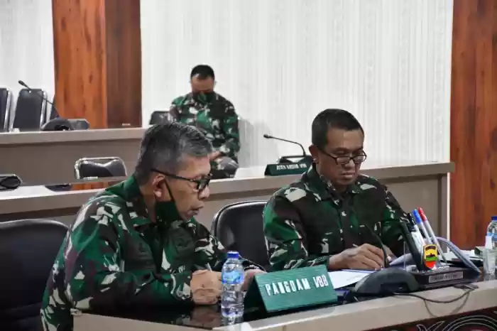 Pangdam I/BB Ikuti Webinar Komite Masyarakat Danau Toba 