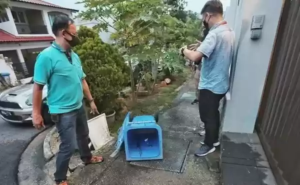 Ketahuan Polisi, Buang Bayi ke Tong Sampah Terekam CCTV