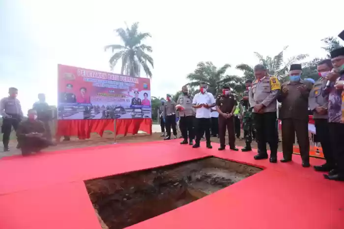 Kapoldasu Resmikan Pembangunan Gedung Sat Reskrim Polres Sergai