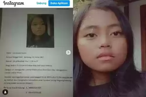 Gadis Remaja Sepekan Tak Kembali Kerumah, Keluarga Mencari