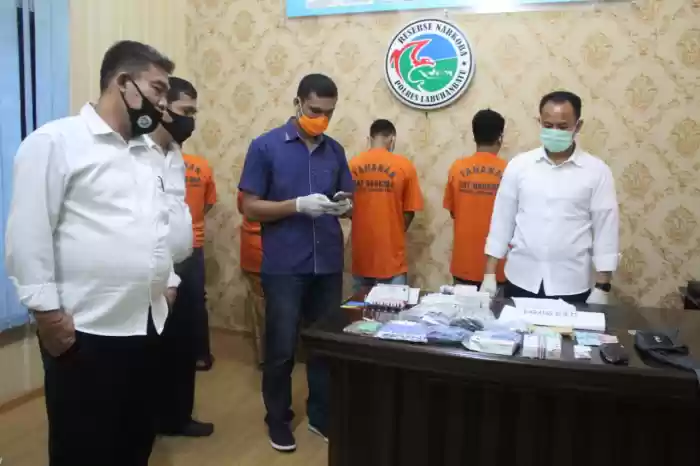 Ribuan Butir Psikotropika, Disita Sat Narkoba Polres Labuhan Batu
