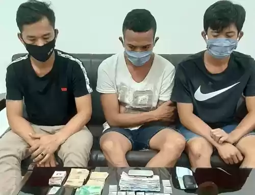 Polres Siantar Gulung 3 Orang Sindikat Pengedar Narkoba