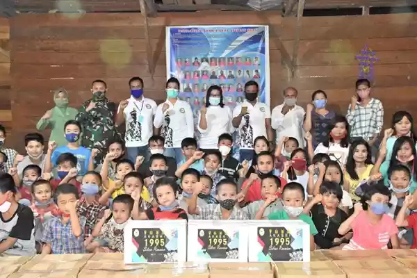25 Tahun Pengabdian AKABRI 1995, Korem 023/KS Gelar Bakti Sosial 