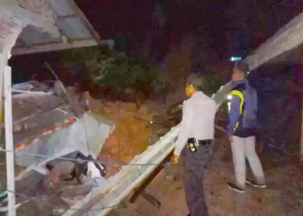 Longsor di Deliserdang, Empat Rumah Rusak