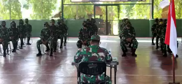 Danbrigif 7/RR Tutup Binbak Kodam I/BB Triwulan II TA 2020