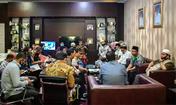 Walikota PSP Terima Kunjungan Pimpinan Ponpes