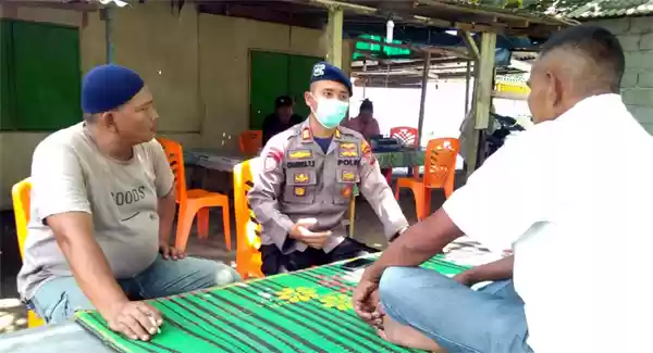 Jelang Pilkada 2020, Sat Pol Air Polres Sergai Sambangi Tokoh Masyarakat