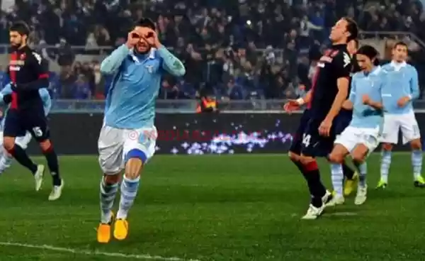 Lazio Kian Kukuh, dengan  Kemenangan atas Cagliari 