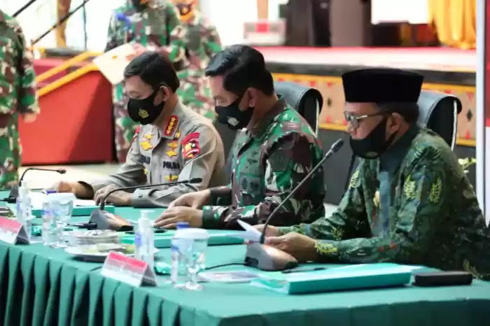Panglima TNI : Strategi Intervensi Berbasis Lokal Perangi Pandemi Covid-19