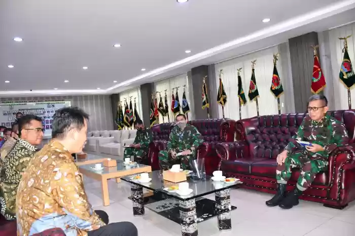 Pangdam I/BB Terima Audiensi PT. Pelabuhan Indonesia I 