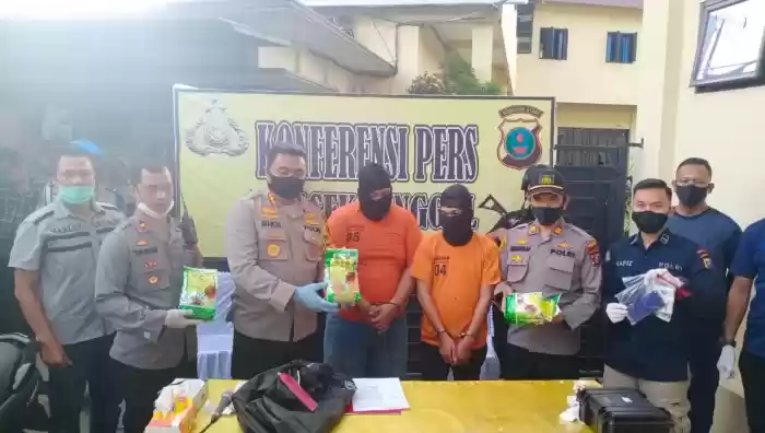 Polsek Sunggal Gagalkan Peredaran Sabu Seberat 3 KG