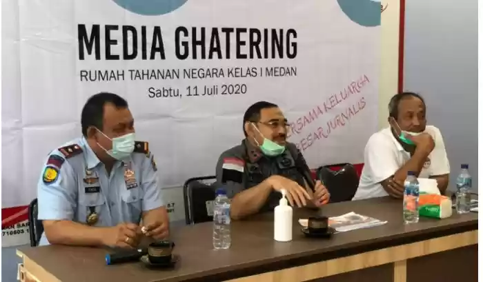 Jalin Silatutrahmi, Kepala Rutan Kelas Tanjung Gusta Medan Gelar Media Gathering