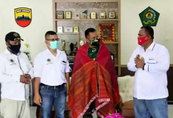 Jalin Kerja Sama, Pengurus PWI Sibolga-Tapteng Silaturahmi ke Danrem 023/KS