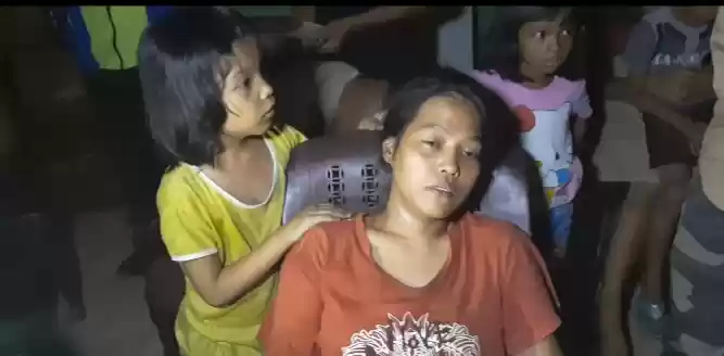 Demi Anak Terperangkap Kebakaran, Dua Ibu Rumah Tangga Terobos Kobaran Api