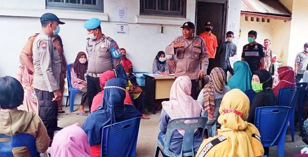 Polsek Perdagangan Himbau Penerima BST Tidak Timbulkan Kerumunan
